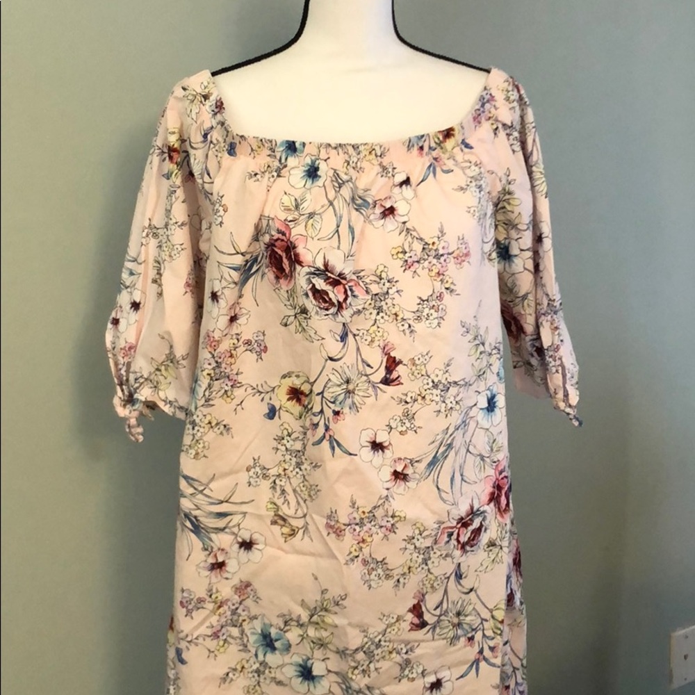 Bobeau off the shoulder dress - Picture 2 of 6